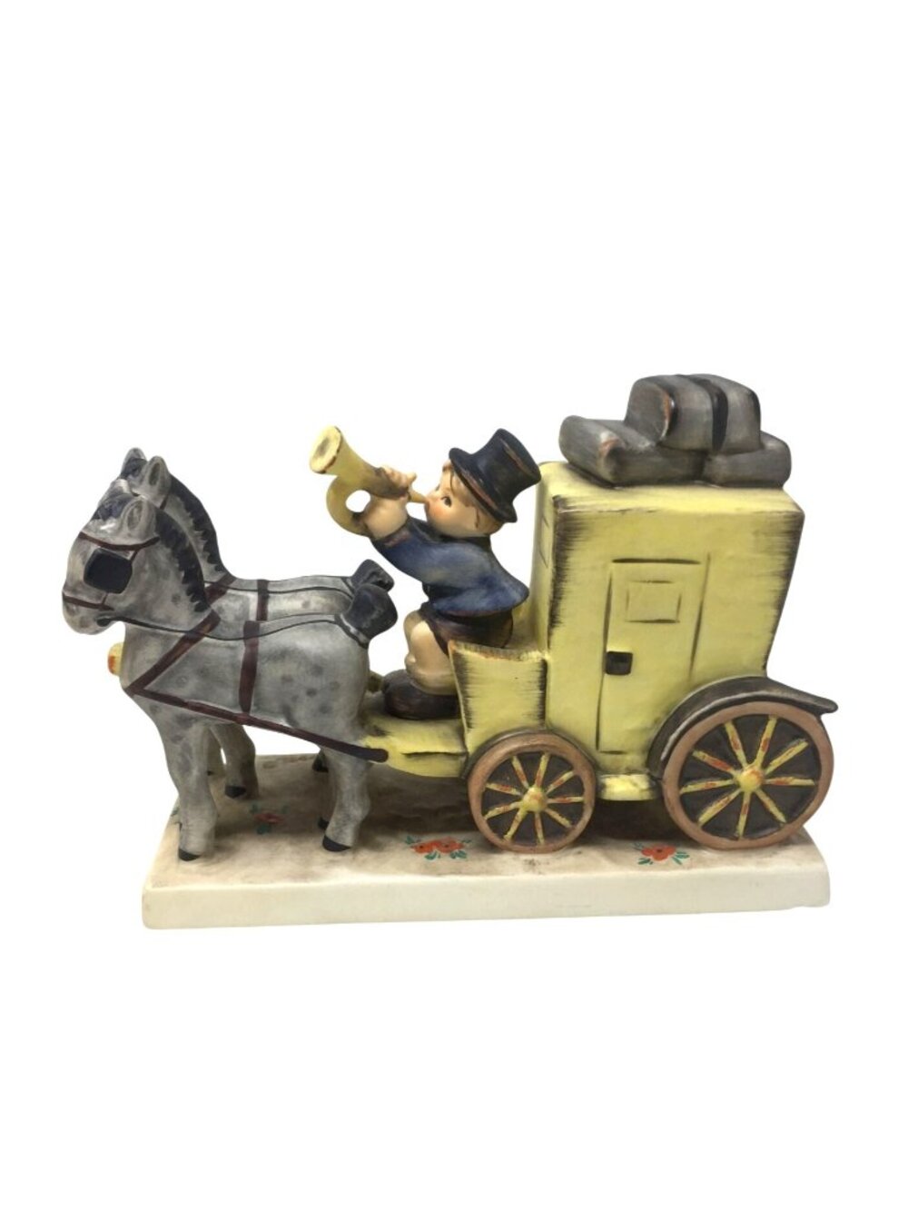 Vintage Goebel M.I. Hummel Porcelain Figurine - "The Mail Is Here" (#226) - West